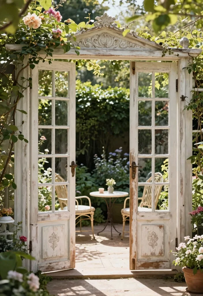 9 Functional Patio Screen Door Ideas for Easy Backyard Access 2. French Style Screen Doors 0