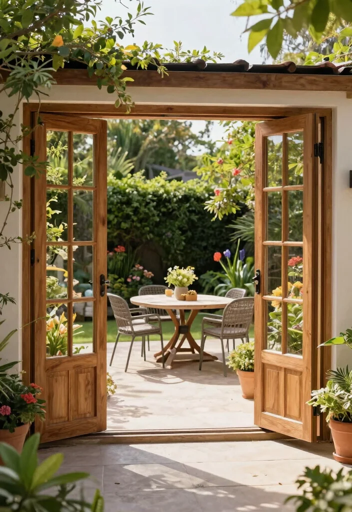 9 Functional Patio Screen Door Ideas for Easy Backyard Access 3. Bi Fold Screen Doors 0