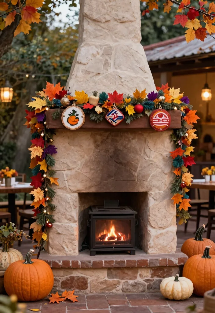 10 Authentic Mexican Chiminea Ideas for Southwest Charm 10. Seasonal Decor 0