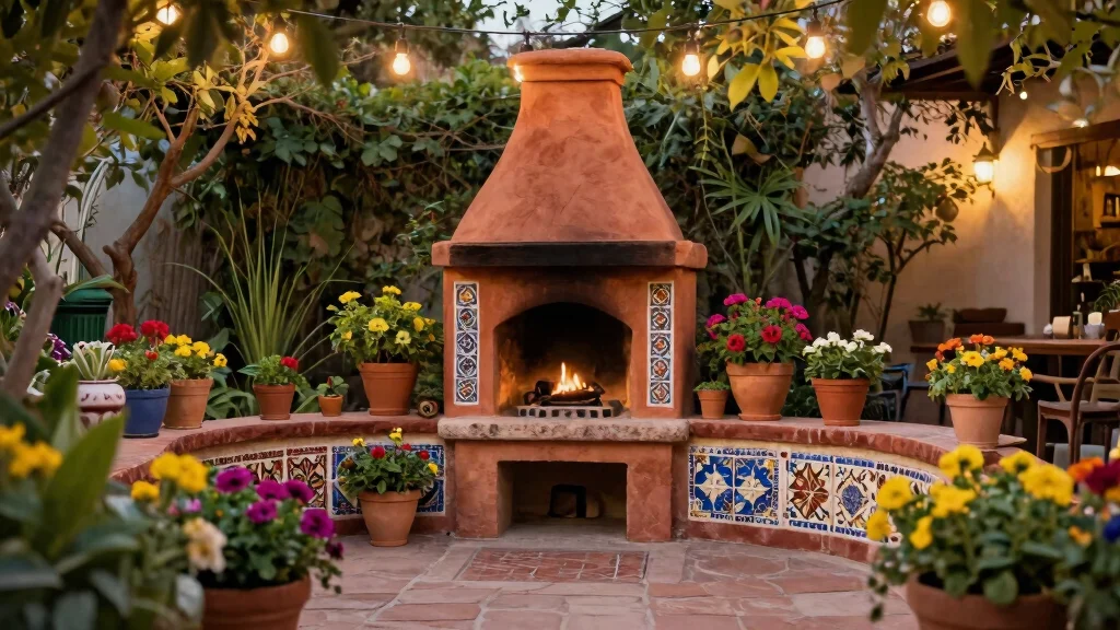 10 Authentic Mexican Chiminea Ideas for Southwest Charm