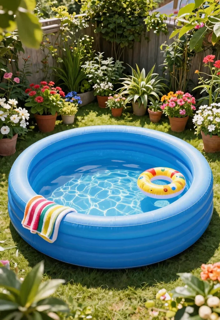 10 Best Blue Inflatable Pool Options for a Classic Look 1. The Classic Blue Round Pool 0