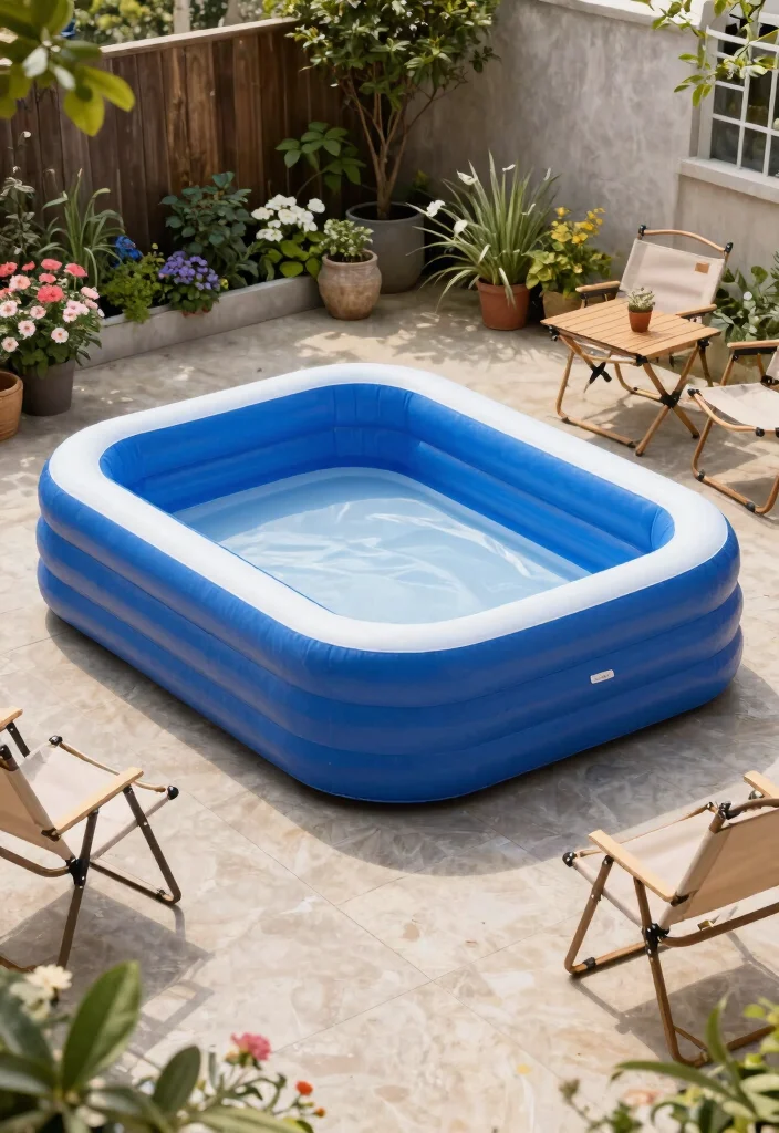 10 Best Blue Inflatable Pool Options for a Classic Look 7. Easy to Store Options for Limited Spaces 0