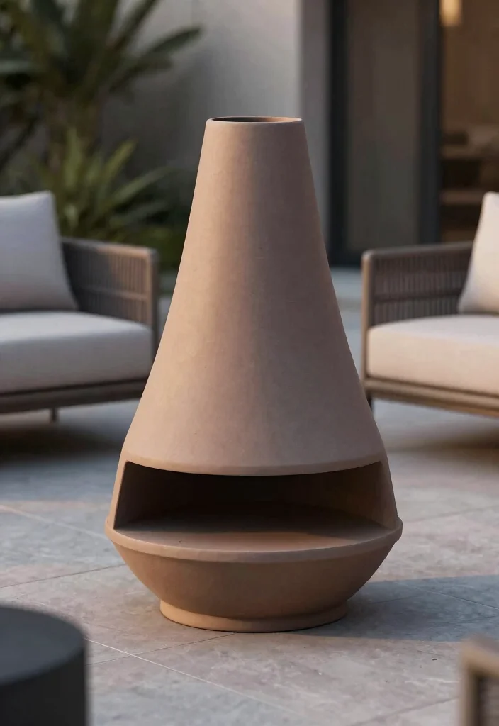 10 Best Clay Chiminea Models for Authentic Patio Heat 2 10 Best Clay Chiminea Models for Authentic Patio Heat 2. Modern Elegance Clay Chiminea 0