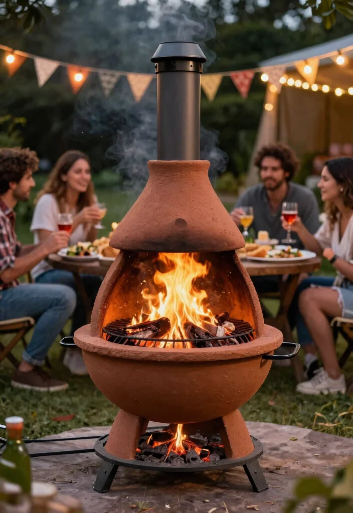 10 Best Clay Chiminea Models for Authentic Patio Heat 9 10 Best Clay Chiminea Models for Authentic Patio Heat 9. Multi Function Clay Chiminea 0