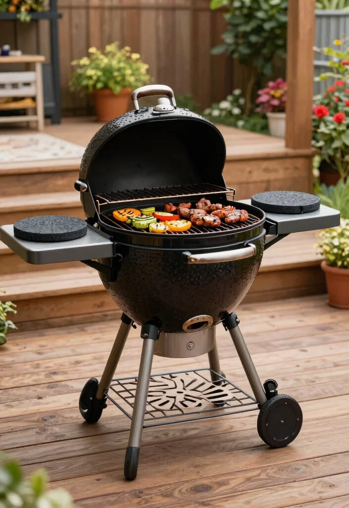 10 Best Kamado Grill Choices for Ultimate BBQ Smoke 4 10 Best Kamado Grill Choices for Ultimate BBQ Smoke 4. Vision Grills Affordable Quality 0