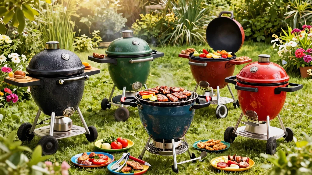 10 Best Kamado Grill Choices for Ultimate BBQ Smoke