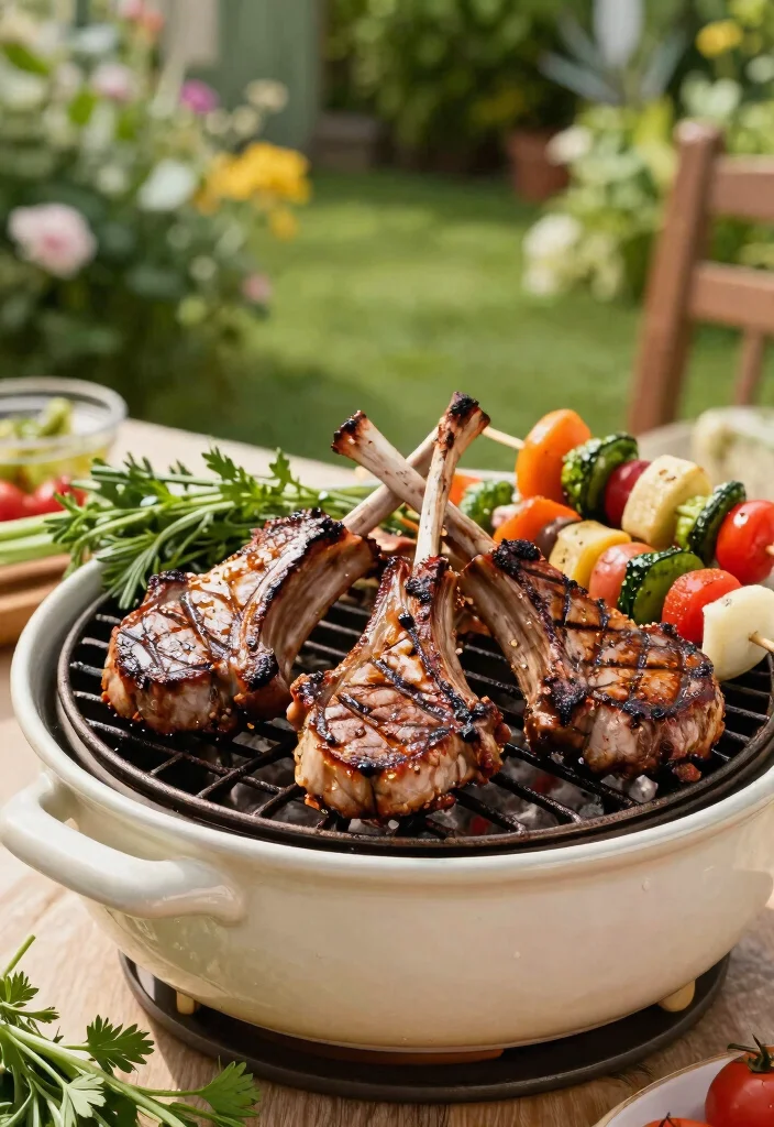 10 Best Kamado Grill Grate Upgrades for Sear Marks 3. Ceramic Grill Grates 0