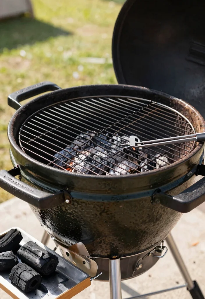 10 Best Kamado Grill Grate Upgrades for Sear Marks 9. Heavy Duty Charcoal Grate 0