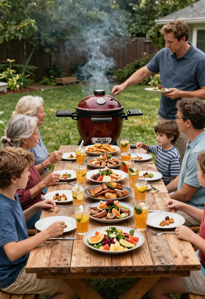 10 Best Kamado Grills for Family Gatherings 6. Louisiana Grills Kamado Grill 0