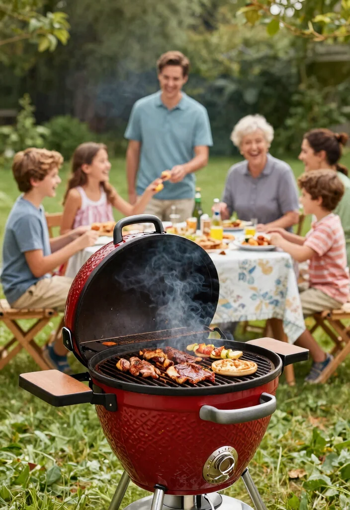 10 Best Kamado Grills for Family Gatherings 8. Char Griller Akorn Kamado 0