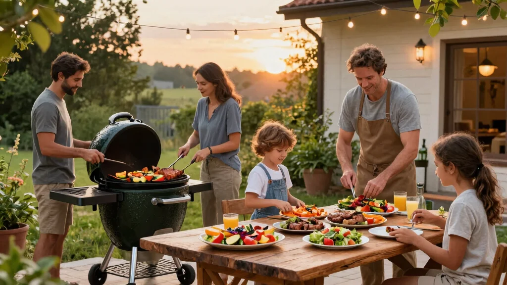 10 Best Kamado Grills for Family Gatherings