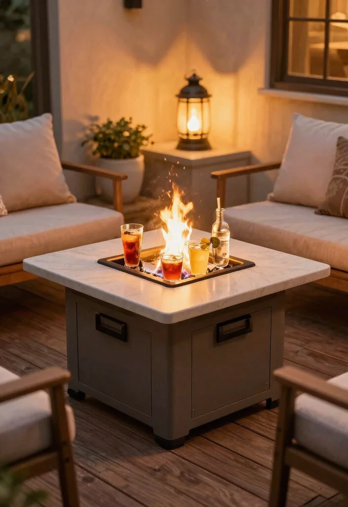 10 Best Lowes Fire Pit Table Top Finds for Your Deck 6 10 Best Lowes Fire Pit Table Top Finds for Your Deck 6. Fire Pit Table with Built In Cooler 0