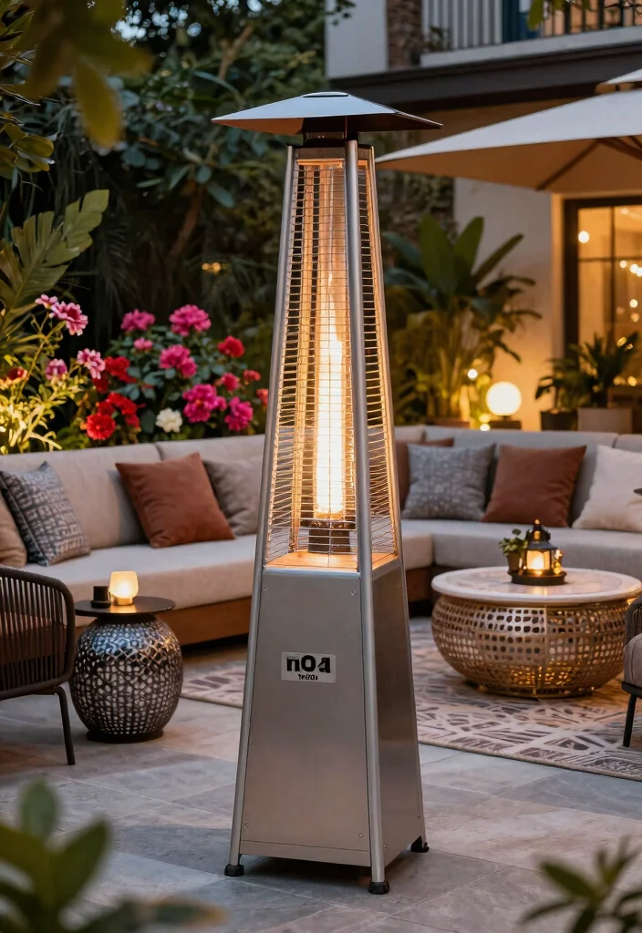 10 Best Patio Heater Models to Keep Your Deck Warm 10. Sunjoy 104 in. Propane Patio Heater 0