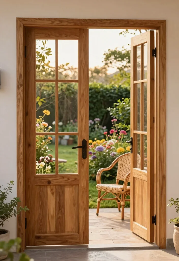 10 Best Patio Screen Door Options for Durability and Style 3. Eco Friendly Wooden Screen Doors 0