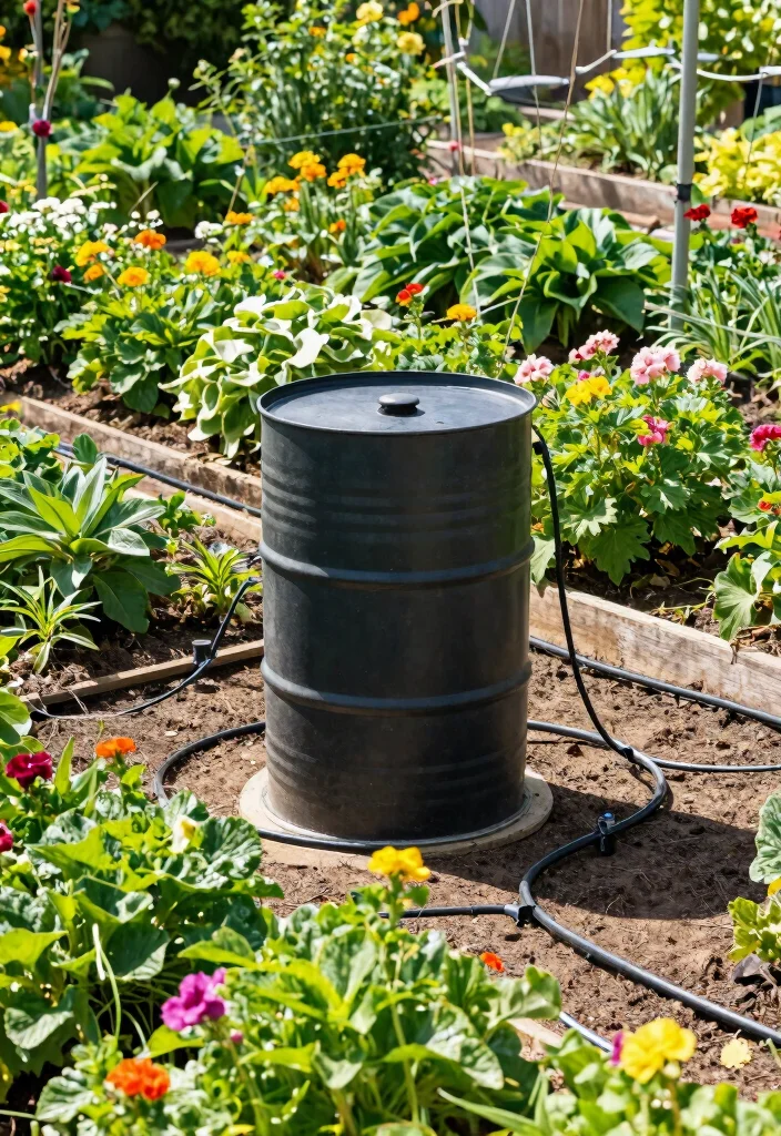 10 Best Rain Collection Barrel Models for Eco Gardeners 9. Rain Harvesting Drip Irrigation System 0
