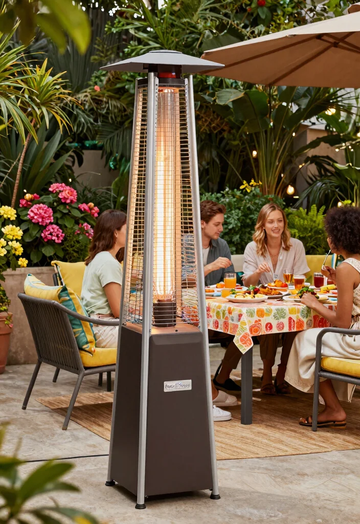 10 Best Tall Patio Heater Picks for Wide Heat Coverage 7. ProCom Heating Patio Heater 0