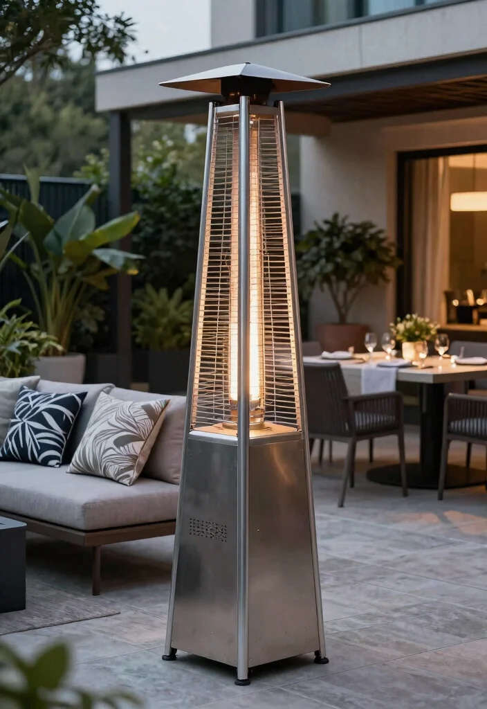 11 Best Patio Heaters for Spacious Deck Areas High BTU 1. Patio Heater with Spearhead Design 0