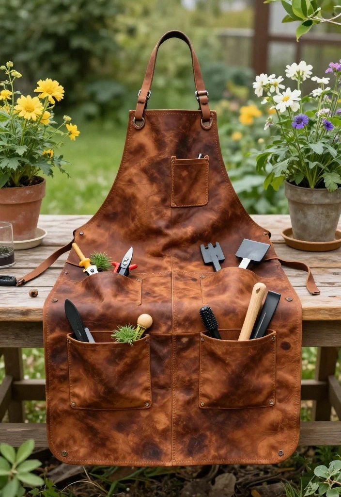 11 Comfortable Tool Belt Apron Ideas for Woodworkers 3 11 Comfortable Tool Belt Apron Ideas for Woodworkers 3. Leather Craft Apron for Gardeners 0