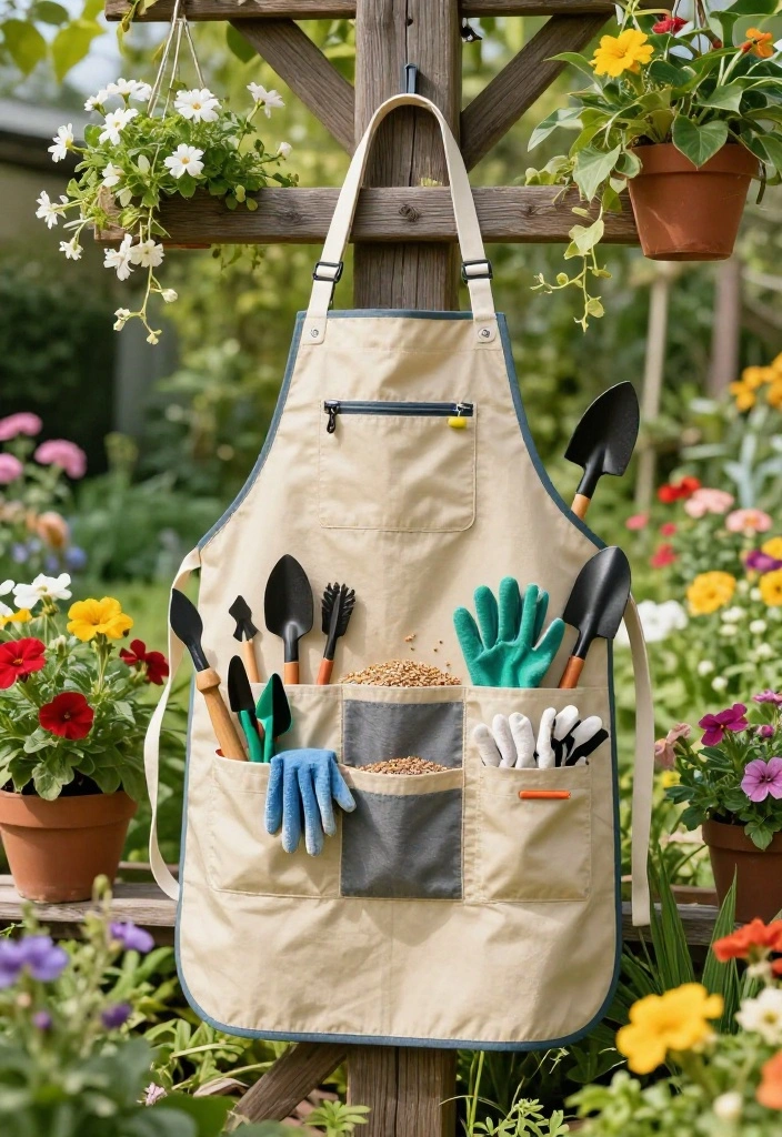 11 Comfortable Tool Belt Apron Ideas for Woodworkers 4 11 Comfortable Tool Belt Apron Ideas for Woodworkers 4. Multi Pocket Utility Apron 0