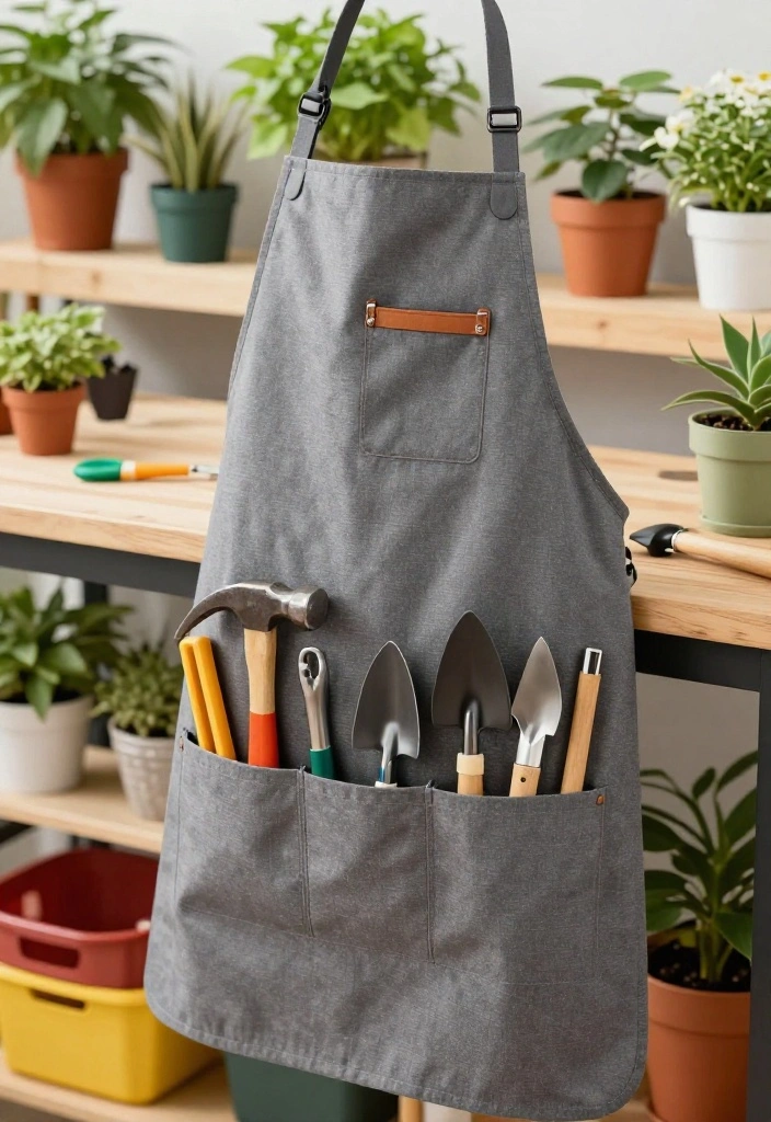 11 Comfortable Tool Belt Apron Ideas for Woodworkers 5 11 Comfortable Tool Belt Apron Ideas for Woodworkers 5. Apron with Built In Tool Storage Solutions 0