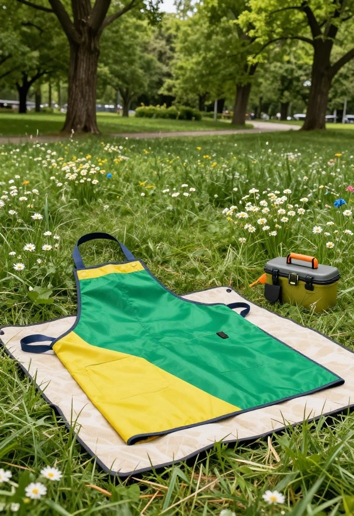 11 Comfortable Tool Belt Apron Ideas for Woodworkers 7 11 Comfortable Tool Belt Apron Ideas for Woodworkers 7. Lightweight Packable Gardening Apron 0