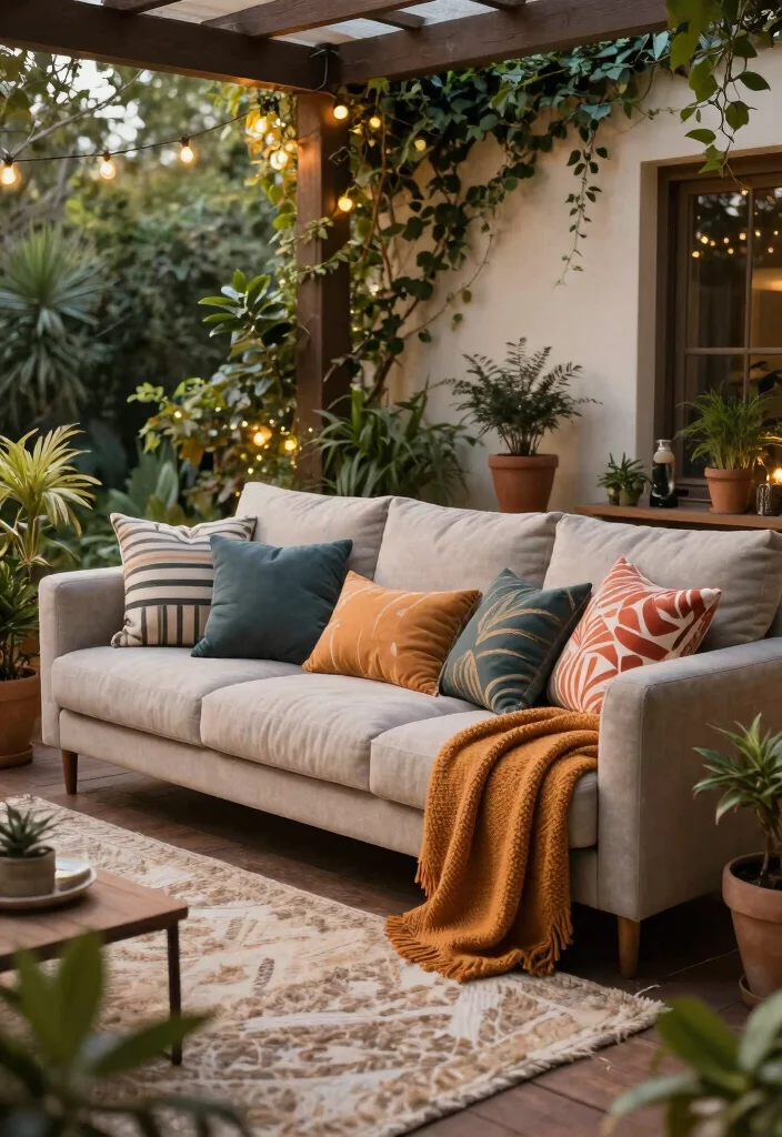 11 Cozy Screen Patio Decorating Ideas (Create an Outdoor Room) 1 11 Cozy Screen Patio Decorating Ideas Create an Outdoor Room 1. Soft Textiles for Comfort 0