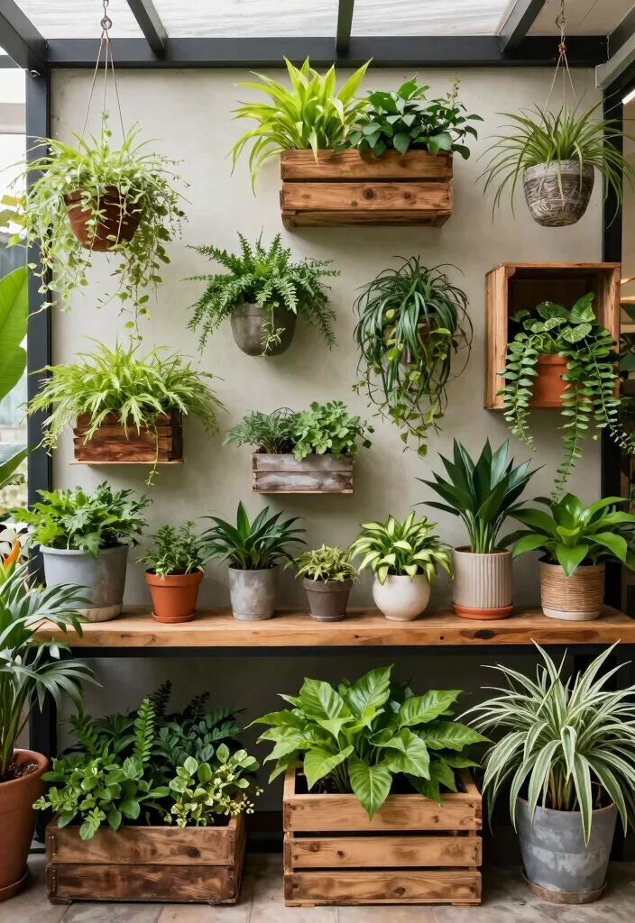 11 Cozy Screen Patio Decorating Ideas (Create an Outdoor Room) 10 11 Cozy Screen Patio Decorating Ideas Create an Outdoor Room 10. Creative Plant Displays 0