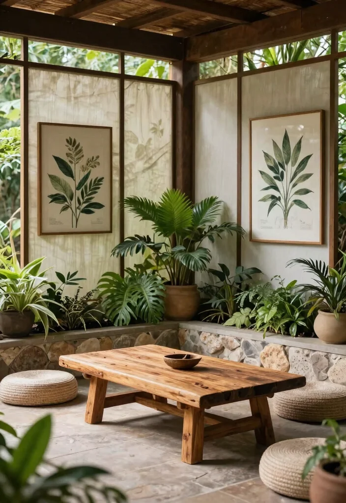 11 Cozy Screen Patio Decorating Ideas (Create an Outdoor Room) 3 11 Cozy Screen Patio Decorating Ideas Create an Outdoor Room 3. Nature Inspired Decor 0