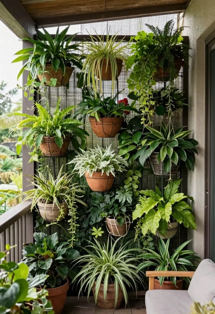 11 Cozy Screen Patio Decorating Ideas (Create an Outdoor Room) 5 11 Cozy Screen Patio Decorating Ideas Create an Outdoor Room 5. Vertical Gardens 0