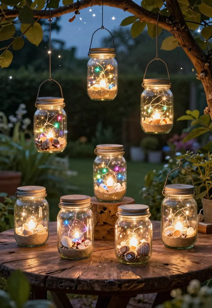 11 Creative Ideas for Outdoor Lantern Displays Front Porch 1. Glass Jar Lanterns 0