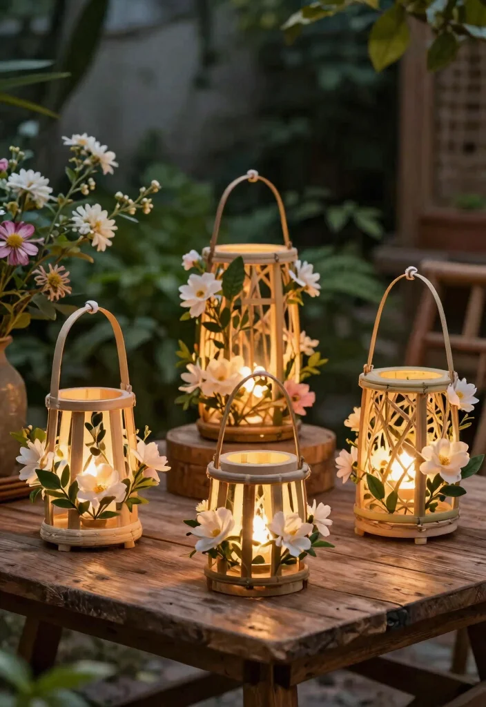 11 Creative Ideas for Outdoor Lantern Displays Front Porch 4. Nature Inspired Lanterns 0