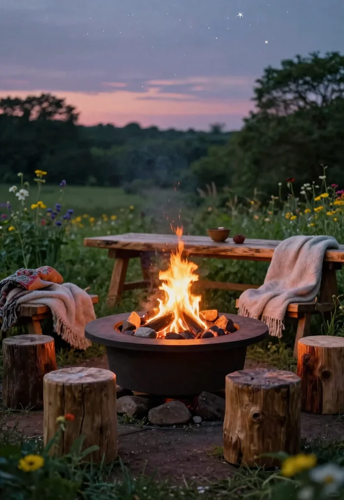 11 Cute Target Table Top Fire Pit Options Budget Decor 2. Rustic Charm 0