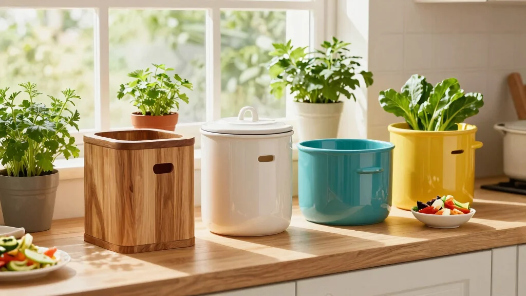 11 Easy Counter Top Compost Bin DIY Projects [Odor Free]