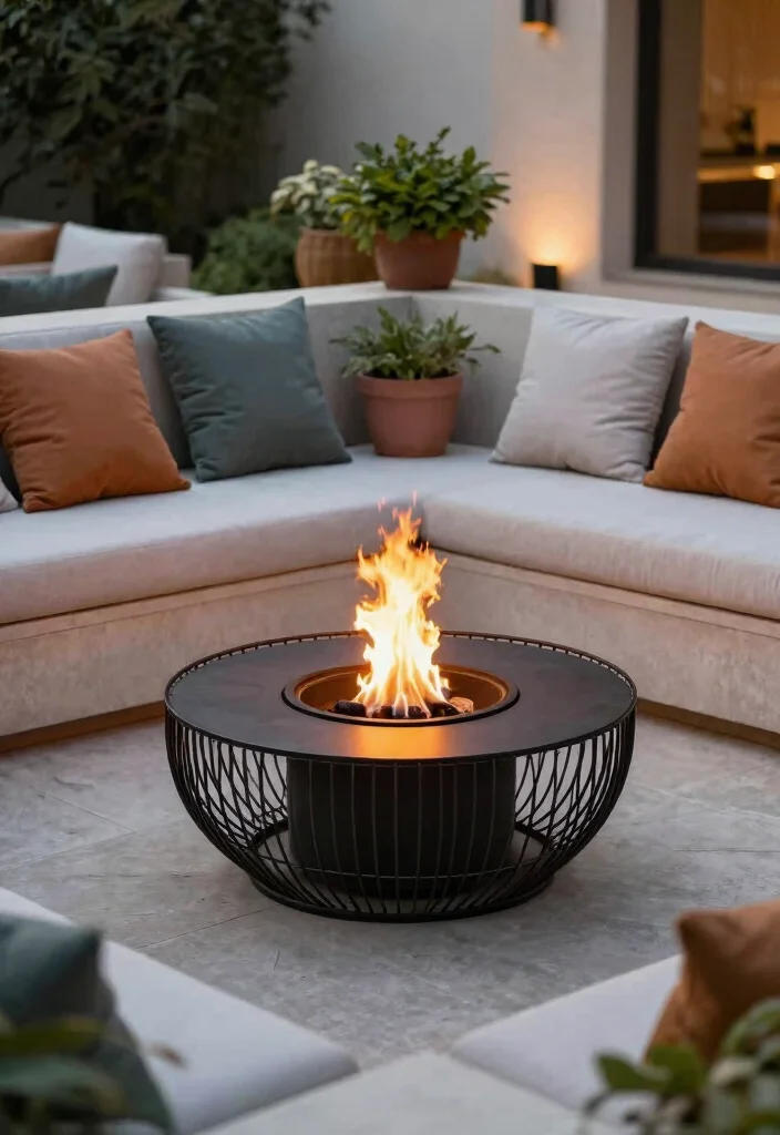 11 Easy DIY Table Top Fire Pit Projects (Budget Friendly) 11 11 Easy DIY Table Top Fire Pit Projects Budget Friendly 11. Minimalist Wire Fire Pit 0