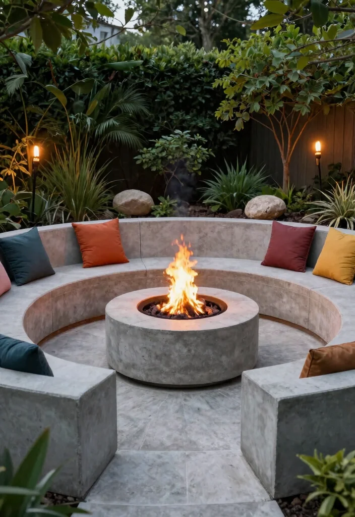 11 Easy DIY Table Top Fire Pit Projects (Budget Friendly) 2 11 Easy DIY Table Top Fire Pit Projects Budget Friendly 2. Concrete Block Fire Pit 0