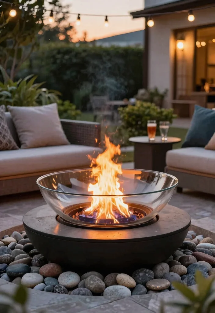 11 Easy DIY Table Top Fire Pit Projects (Budget Friendly) 3 11 Easy DIY Table Top Fire Pit Projects Budget Friendly 3. Glass Bowl Fire Pit 0