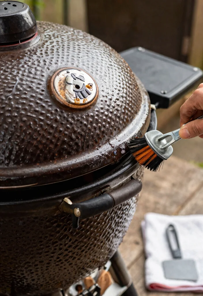 11 Essential Kamado Grill Cooking Tricks for Beginners 9. Proper Kamado Grill Maintenance 0