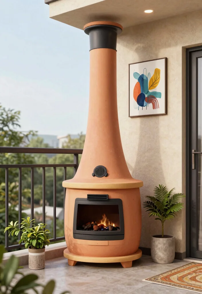 11 Modern Metal Chiminea Ideas Durable and Stylish 11. Customizable Chiminea for Personal Touch 0
