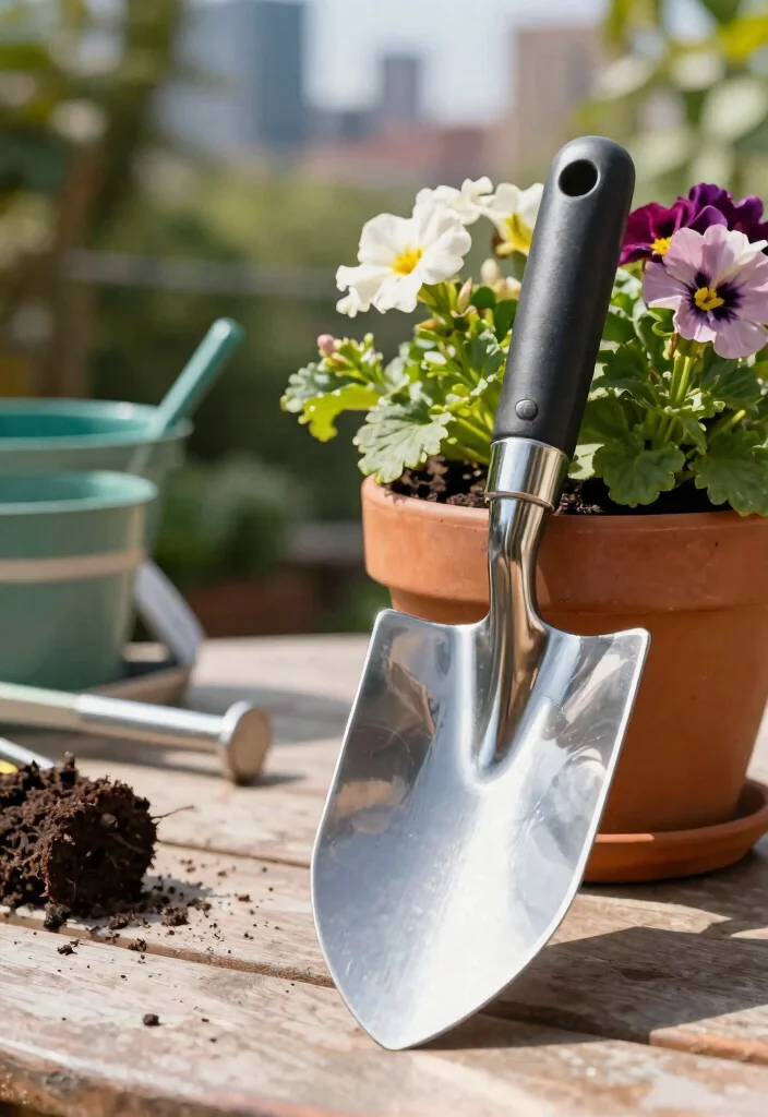 11 Must Have DIY Tool Belt Essentials for Urban Gardening 2. Versatile Hand Trowel 0
