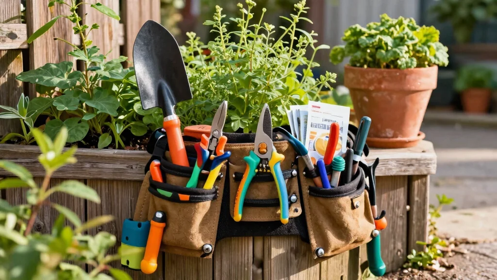 11 Must Have DIY Tool Belt Essentials for Urban Gardening