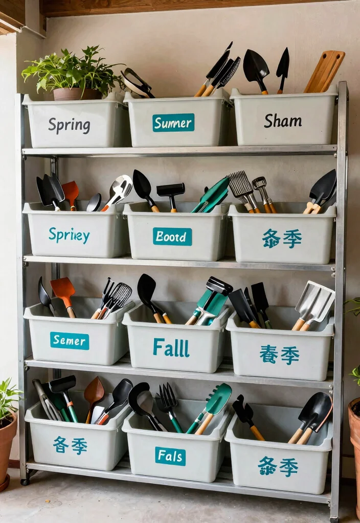 11 Practical Chainsaw Organization Ideas Garage Hacks 11. Seasonal Tool Organization 0