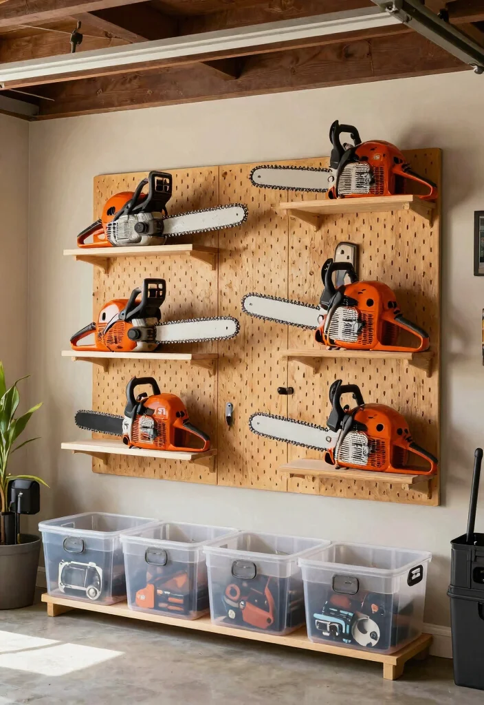 11 Practical Chainsaw Organization Ideas Garage Hacks Conclusion 0
