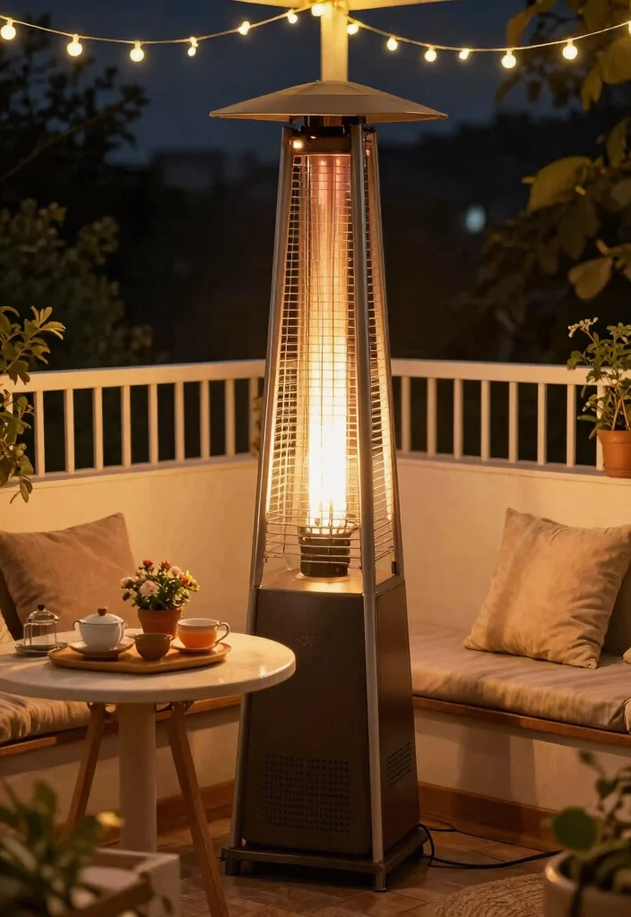 11 Reliable Outdoor Patio Heater Options Propane and Electric 3. Tabletop Patio Heaters Compact and Convenient 0