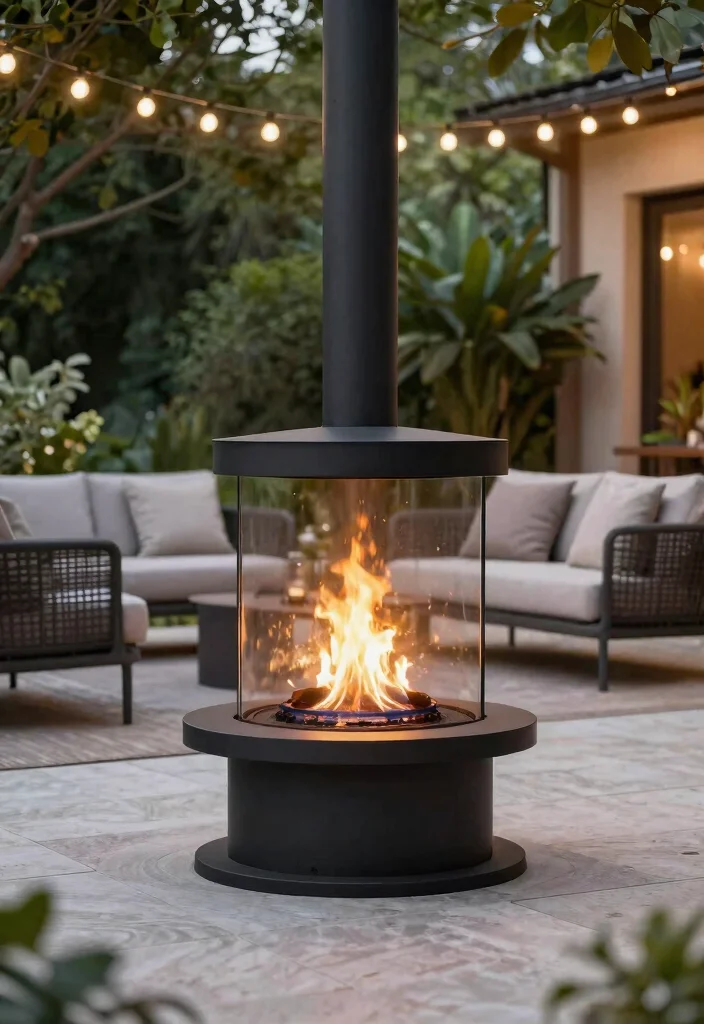 11 Reliable Outdoor Patio Heater Options Propane and Electric 7. Eco Friendly Bioethanol Fireplaces 0