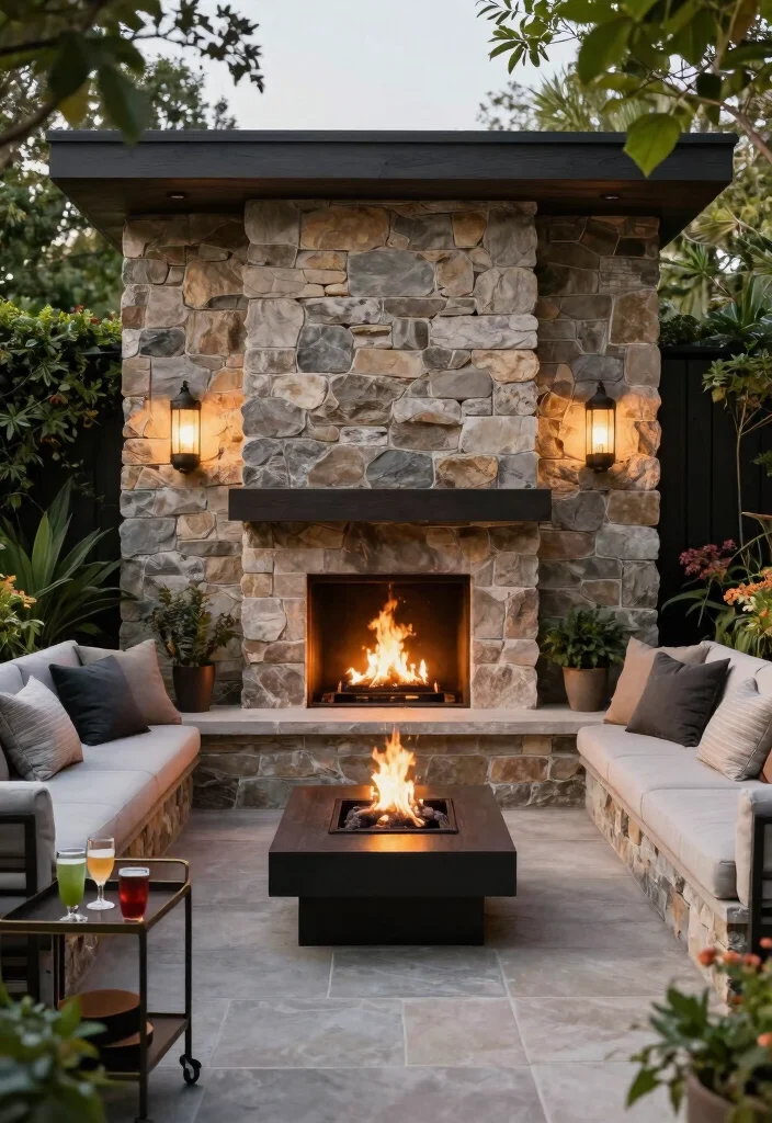 11 Rustic Garden Chiminea Ideas to Warm Up Your Yard 5 11 Rustic Garden Chiminea Ideas to Warm Up Your Yard 5. Built in Chiminea 0