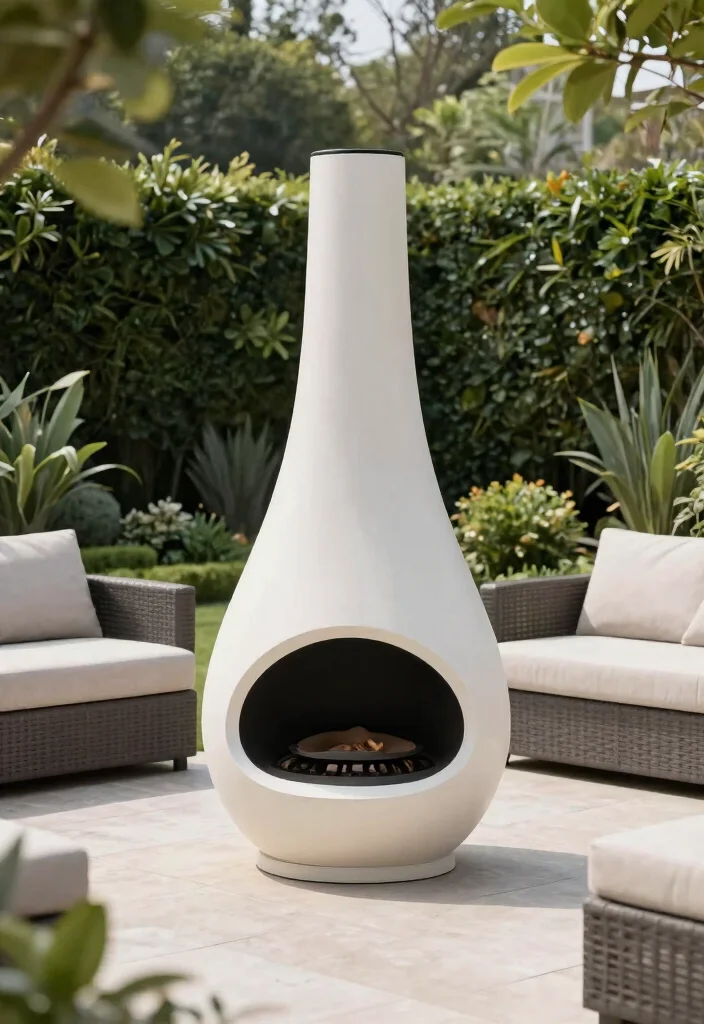 11 Rustic Garden Chiminea Ideas to Warm Up Your Yard 8 11 Rustic Garden Chiminea Ideas to Warm Up Your Yard 8. Chimineas with Unique Shapes 0