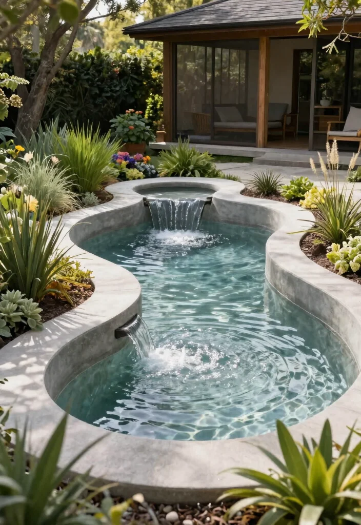 11 Seamless Concrete Patio Concepts Off Screen Porch 3 11 Seamless Concrete Patio Concepts Off Screen Porch 3. Sustainable Water Features 0