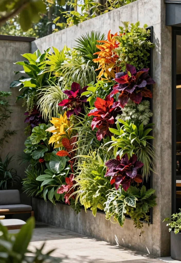 11 Seamless Concrete Patio Concepts Off Screen Porch 6 11 Seamless Concrete Patio Concepts Off Screen Porch 6. Vertical Gardens on Concrete Walls 0