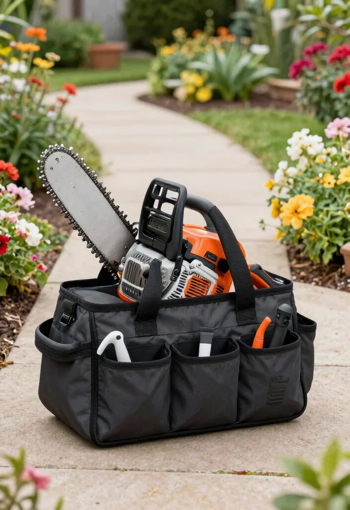 11 Smart Chainsaw Storage Ideas to Protect Your Tools DIY 10. Chainsaw Storage Bag 0