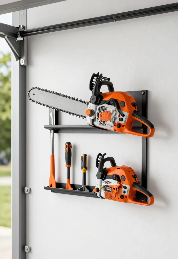 11 Smart Chainsaw Storage Ideas to Protect Your Tools DIY 3. Magnetic Tool Holder 0